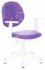 Кресло Бюрократ CH-W356AXSN/STICK-VI (Children chair CH-W356AXSN violet Sticks 08 cross plastic plastik белый) фото 1