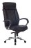 Кресло Бюрократ T-9924SL/BLACK (Office chair T-9924SL black leather cross metal хром) фото 1
