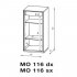 Шкаф для аппаратуры Munari MO116DX BI фото 3