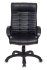 Кресло Бюрократ KB-10/BLACK (Office chair KB-10 black eco.leather cross plastic) фото 3