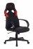 Кресло Zombie RUNNER RED (Game chair RUNNER black/red textile/eco.leather cross plastic) фото 1