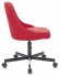 Кресло Бюрократ CH-340M/VELV88 (Office chair CH-340M red Velvet 88 cross metal) фото 3