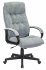 Кресло Бюрократ CH-824/LT-28 (Office chair CH-824 grey/l.blue Light-28 cross plastic) фото 1