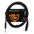 Микрофонный кабель ROCKDALE XF001-3M Black фото 1