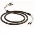 Акустический кабель QED Supremus pre-terminated banana speaker cable 3.5m (QE0405) фото 1