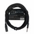 Микрофонный кабель ROCKDALE MN001-5M Black фото 2