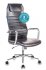 Кресло Бюрократ KB-9N/ECO/BLACK (Office chair KB-9N/ECO black eco.leather headrest cross metal хром) фото 5