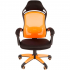 Кресло игровое Chairman game 12 00-07016631 Black/Orange фото 2