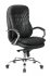 Кресло Бюрократ T-9950/BLACK (Office chair T-9950 black leather cross metal хром) фото 1