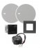 Комплект Eissound 52959 In-Wall Bluetooth Audio receiver 5, black фото 1
