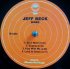 Виниловая пластинка Jeff Beck WIRED (180 Gram) фото 4