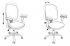 Кресло Бюрократ T-620SL/BLACK (Office chair T-620SL black TW-11 cross metal хром) фото 5