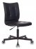 Кресло Бюрократ CH-330M/BLACK (Office chair CH-330M black Leather Black eco.leather cross metal черный) фото 1