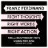 Виниловая пластинка Franz Ferdinand - Right Thoughts, Right Words, Right Action (180 Gram Black Vinyl LP) фото 7