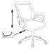 Кресло Бюрократ CH-695NLT/BLACK (Office chair CH-695NLT black TW-01 seatblack TW-11 mesh/fabric cross plastic) фото 6