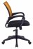 Кресло Бюрократ CH-695N/OR/TW-11 (Office chair CH-695N orange TW-38-3 seatblack TW-11 mesh/fabric cross plastic) фото 3