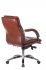 Кресло Бюрократ T-9927SL-LOW/CHOK (Office chair T-9927SL-LOW light brown Leather Eichel leather low back cross metal хром) фото 4