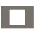 Ekinex Прямоугольная плата Fenix NTM, EK-DRS-FGL,  серия DEEP,  окно 60х60,  цвет - Серый Лондон фото 1