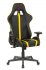 Кресло Zombie VIKING A4 YEL (Game chair A4 black/yellow eco.leather headrest cross plastic) фото 14