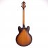Полуакустическая гитара Eart E-335 Brown Sunburst фото 2