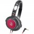 Наушники Audio Technica ATH-WS55 black/red фото 1