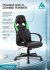 Кресло Zombie RUNNER GREEN (Game chair RUNNER black/green eco.leather cross plastic) фото 5