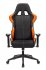 Кресло Zombie VIKING 5 AERO ORANGE (Game chair VIKING 5 AERO black/orange eco.leather headrest cross plastic) фото 3