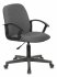 Кресло Бюрократ CH-808-LOW/#G (Office chair CH-808-LOW grey 3C1 low back cross plastic) фото 1