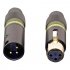 Разъем Tchernov Cable XLR Plug Classic BG yellow male female pair фото 1