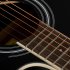 Электроакустическая гитара ROCKDALE Aurora D6-E Gloss C BK фото 7