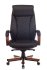 Кресло Бюрократ T-9924WALNUT/BLACK (Office chair T-9924WALNUT black leather cross metal/wood) фото 2