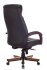 Кресло Бюрократ T-9924WALNUT/BLACK (Office chair T-9924WALNUT black leather cross metal/wood) фото 4