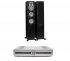 Стереокомплект Roksan Attessa Integrated Amplifier Silver + Monitor Audio Silver 300 (6G) black oak фото 1