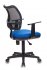Кресло Бюрократ CH-797AXSN/26-21 (Office chair Ch-797AXSN black seatblue 26-21 mesh/fabric cross plastic) фото 4