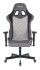 Кресло Zombie VIKING 7 KNIGHT GR (Game chair VIKING 7 KNIGHT Fabric grey Loft rombus textile/eco.leather headrest cross metal) фото 13