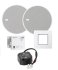 Комплект Eissound 52909 In-Wall Bluetooth Audio receiver 5, white фото 1