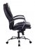 Кресло Бюрократ T-9950/BLACK-PU (Office chair T-9950 black eco.leather cross metal хром) фото 3