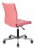Кресло Бюрократ CH-330M/PINK (Office chair CH-330M pink Lincoln 205 eco.leather cross metal хром) фото 4