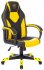 Кресло Zombie GAME 17 YELL (Game chair GAME 17 black/yellow textile/eco.leather cross plastic) фото 1
