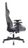Кресло Zombie VIKING 7 KNIGHT GR (Game chair VIKING 7 KNIGHT Fabric grey Loft rombus textile/eco.leather headrest cross metal) фото 14