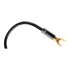 Акустический кабель Atlas Hyper 3.5 cable 3.0m Transpose Spade Gold фото 2
