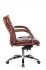 Кресло Бюрократ T-9927SL-LOW/CHOK (Office chair T-9927SL-LOW light brown Leather Eichel leather low back cross metal хром) фото 3