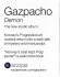 Виниловая пластинка Gazpacho — DEMON (LP) фото 8