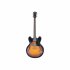 Полуакустическая гитара Burny RSA70 BS (кейс в комплекте) фото 1