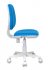 Кресло Бюрократ CH-W213/TW-55 (Children chair CH-W213 blue TW-55 cross plastic plastik белый) фото 3