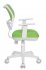 Кресло Бюрократ CH-W797/SD/TW-18 (Children chair Ch-W797 l-green TW-03A seatl-green TW-18 mesh/fabric cross plastic plastik б) фото 2