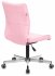 Кресло Бюрократ CH-330M/LPINK (Office chair CH-330M l.pink Diamond 357 eco.leather cross metal) фото 4