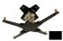 Универсальный кронштейн для проектора EuroMet 09057 черный фото 1