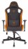 Кресло Knight OUTRIDER BO (Game chair Knight Outrider black/orange rombus eco.leather headrest cross metal) фото 12