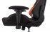 Кресло Zombie VIKING 5 AERO ORANGE (Game chair VIKING 5 AERO black/orange eco.leather headrest cross plastic) фото 2
